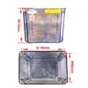 Bomba de lubricante eléctrica totalmente automática Tanque de aceite Caja de aceite Olla de aceite transparente Contenedor de plástico Carcasa Base inferior Caja contenedora 4L