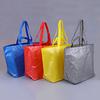 Bolsas de Tote Lisas Tejidas Hechas a Medida para Exposiciones de Empresas, Bolsas Tejidas Laminadas de Plástico PP Publicitarias, Bolsas de Tote Personalizadas