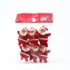 Novas Decorações de Árvore de Natal Suprimentos para Festival de Natal Muitos Presentes de Natal Correntes com Contas Quadradas Presentes de Velhinho