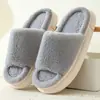 Pantuflas de imitación de pelo de conejo, de suela suave para interior, ligeras y transpirables, adecuadas para uso doméstico, para todas las estaciones, para parejas, hombres y mujeres, para recibir invitados, casa de huéspedes y viajes