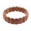 Joyería de Cristal Transfronteriza, Piedra Natural, Pulsera de Amatista de Moda para Mujer, Ojo de Tigre Multicolor con Etiqueta de Mano Facetada