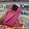 Estojo de Armazenamento Rhode Estilo Igual para Gloss Labial e Brilho Labial, Adequado para iPhone 17, Capa de Telefone de Silicone Simples em Cor Sólida, Criativa e Protetora