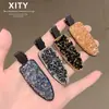 Estilo de luxo leve clipe de cabelo requintado com strass incrustado sensação de alta qualidade franja mechas laterais clipe de cabelo moda celebridade da internet clipe de cabelo sem marcas acessórios de cabelo
