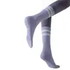 Meias de Yoga, Antiderrapantes, Profissionais para Mulheres, Pilates, Espessadas, Esportivas, Fitness, Corrida, Pular Corda, Cano Alto, Compressão, Meias Antiderrapantes