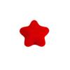 Contas com furo vertical de estrela de cinco pontas com flocagem urso contas soltas amor DIY tremolo chaveiro ao vivo cordão para celular acessórios para pendurar no carro