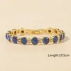 Pulsera de ojo de gato con baño de oro de 18 quilates, cruzada europea y americana, TK, superventas, pulsera magnética de moda y tendencia para mujer, venta al por mayor desde el fabricante