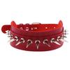 Pp Desejo Puro Borboleta Vermelha Nicho Gótico Colar Ins Studded Aço Inoxidável Bondage Gargantilha Gola