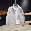 Moda Outono/Inverno Estilo Despojado Bonito Simples Gola Alta Jaqueta Casaco Masculino High-End Tendência Casual Versátil Roupa de Trabalho Top
