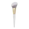 Fabricante de Brochas de Maquillaje Mango Acrílico Tubo Cepillado Individual para Polvo Suelto Fijación Brocha Grande para Base Herramienta de Belleza Brocha Fijadora