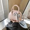 Casual Texted 2025 Nova Moda Estilo Ocidental Design Simples de Nicho Bolsa Shell de Ombro Transversal Feminina de Primavera