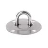 Placa fija de acero inoxidable 304 anillos de soporte de techo gancho para columpio de saco de arena hebilla superior placa colgante de yoga aéreo para fitness