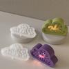 Nubes Cisne Unicornio Alce Pareja Silueta Lámpara Molde de Silicona DIY Aromaterapia Yeso Luz Nocturna Adornos Lijado