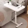 Mesa de computador móvel ajustável para apartamentos de aluguel, mesa de cabeceira para quartos, mesa para preguiçosos, mesa de armazenamento para sala de estar, escrivaninha para dormitórios