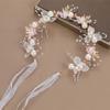 Guirlanda de fada borboleta feita à mão para crianças, acessórios para cabelo, performance de palco, casamento, florista, novo estilo chinês, acessórios para cabelo