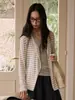 Cardigã de Seda Modal para Primavera e Verão Feminino, Tricô Skin-Friendly de Lã de Seda Estilo Coreano, Blusa Leve de Manga Longa com Botões