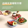 Prato para Descarte de Ossos com Base, Bandeja Multifuncional para Frutas e Doces, Bandeja para Lanches, Prato de Armazenamento de Lixo de Mesa