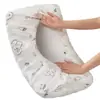 Funda de almohada desechable Cubierta de almohada de viaje Toalla para almohada Ampliada y engrosada Resistente a la suciedad Viaje Hotel Dormilón Antibacteriana Amigable con la piel Sin Xk