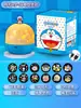 Lâmpada Projetora Céu Estrelado Gato Robô Doraemon Lâmpada de Atmosfera para Quarto Presente de Aniversário Infantil Lâmpada Céu Estrelado Luz Noturna