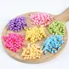 Arcilla Blanda Artificial Colorida Rollo de Chocolate Juguete de Comida DIY Rollo de Pasta Hecho a Mano Rollo de Primavera Accesorios de Decoración para Pastel de Crema