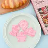 Molde de Biscoito Série Ambulância Kit de Primeiros Socorros Desenho Animado 3D Molde de Biscoito Maca DIY Biscoitos Impressos Simulados