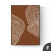 Moderno Lujo Ligero Sala de Estar Pasillo Antiguo Francés Retro Huella Digital Pintura Decorativa Línea Abstracta Pintura Colgante de Piso Simple