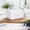Caja de dulces, caja de regalo para San Valentín, regalo de compromiso de boda, galleta, tarta de huevo, caja de turrón, caja vacía