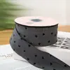Cinta de Polipiel con Puntos Estilo Coreano Cinta de Lazo DIY Accesorios para el Cabello de Niños Pasador Accesorios de Corazón Accesorios para Ropa Cinta