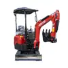 Excavadora Compacta Tipo Oruga para Exportación de Comercio Exterior, Excavadora Pequeña para Huertos Agrícolas, Máquina Doméstica para Cavar y Excavar Zanjas