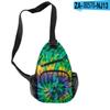 2021 Nuevo Estudiante Tie-Dye Impresión Digital 3D ins para Hombre y Mujer Bolso de Hombro de Tela Oxford Soporte al por Mayor