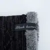 Gorro Estilo Coreano Moda Gorro de Lana Tejido Invierno Terciopelo Cálido Hilo Abs Ganchillo Pullover Gorro Exterior para Hombre WM059
