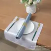 Guardanapo de Cetim Guardanapo de Hotel Guardanapo de Casamento Pano Dobrado Flor de Tecido Alta Densidade Borda Travada Cor Sólida Pano para Limpar Copos Melhor Vendedor da Amazon