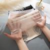 Pantaletas Secretas Naranja Grande para Mujer Deseo Puro Secado Rápido Pantaletas de Seda Hielo Transparente Nude Estilo Femenino
