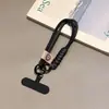 Cordón para Teléfono Móvil Estilo Británico Cuerda Trenzada Cordón para Teléfono Móvil Lujo Ligero Pulsera Cadena para Teléfono Móvil de Mujer Cuerda para Teléfono Móvil Anti-Caída Negocios