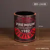Portalápices Creativo Retro Caja de Almacenamiento Estudiante Escritorio Estantería Estuche Redondo para Lápices Caja de Papelería Minimalista Le glaze Fábrica de Resistencia