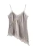 Comercio exterior transfronterizo ropa de mujer europea y americana nuevo diseño francés empalme de encaje top camisola 5919105