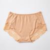 Nuevos Calzones de Tela con Hilo Encaje Cintura Media Ropa Interior para Mujer Algodón Cómodo Transpirable Ropa Interior para Mujer Explosiones