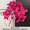 Flores de Orquídea Copo de Nieve Artificiales para Decoración de Salón de Bodas, Arreglos de Flores Artificiales para Pasillos, Accesorios de Fotografía para Exteriores, Flores Artificiales