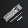 Set de Artículos de Tocador Desechables para Hotel, Cepillo de Dientes Desechable de Cerdas Suaves con Pasta de Dientes para Bed & Breakfast, Cepillo de Dientes Desechable