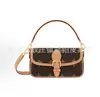 Bolso Mini Baguette Nuevo de Ma Yihu con Estampado Clásico, Bolso Cruzado para Mujer, Bolso de Hombro, Bolso de Axila, Mini Monograma