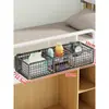 Cesta colgante para mesita de noche de dormitorio, estante para almacenamiento de snacks en la cama del estudiante, estante colgante de almacenamiento para dormitorio, solución de almacenamiento para literas