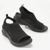 Em Estoque Outono 2025 Peixe Cabeça Casual Slip-On Sandálias da Moda Salto Baixo Sapatos Femininos Tamanho Grande Sapatos Casuais Esportivos