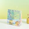 Bolsa de Regalo Transparente Láser Publicidad de Eventos Soporte para Exposiciones Bolso Tote para Regalo Bolsa de Plástico de Gran Capacidad