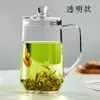 Vaso grande de 480 ml con tapa para beber agua Taza para hombres y mujeres oficina burbuja Taza de té verde jefe mono especial