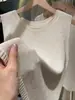 Camisola de Punto de Lino Tencel Zhengqite para Mujer, Nuevo Estilo Veraniego, Top de Tirantes de Alta Gama para Ropa Exterior