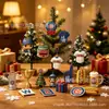 Sitio web independiente transfronterizo: Athletics de Oakland 125 Aniversario Navidad caja sorpresa decoración de árbol de Navidad colgante acrílico