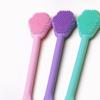 Pincel de Maquiagem Silicone Macio Personalizado Dupla Face Raspador Arranhador de Gato Pincel para Máscara Limpeza de Pele Facial Personalizado