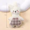 Nuevo Lindo Dibujo Animado Suave Hecho a Mano Bordado Tela Algodón Relleno Muñeca Accesorios Accesorios para el Cabello Ropa Bolsas Accesorios DIY