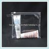 Fornecimento direto de fábrica embalagem filme PVC saco transparente PVC saco de embalagem cosmética saco de pvc zíper personalizado