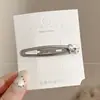 Pinza BB única y elegante para mujer, linda y simple, con un ambiente dulce y encantador, un accesorio para el cabello con pinza para flequillo de atmósfera única y dulce