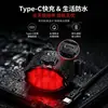Luz de Bicicleta Meilong Luz Traseira Inteligente com Sensor de Freio Luz à Prova d'Água para Ciclismo Noturno Acessórios Esportivos para Ciclismo ao Ar Livre Bicicleta de Montanha